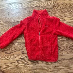 Marmot Kids Vibrant Red Fleece Jacket